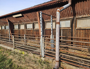 Bourací práce na hale chovu prasnic